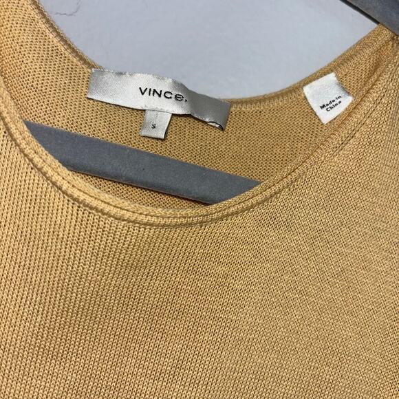 Vince Tiered Midi Tank Sweater Dress - 100% Cotton (Size Small) - Picture 12 of 15